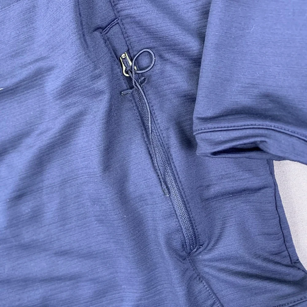 Nike Jacket Men LG Sacramento State Hornets Swoosh Quarter‎ Zip Pullover Pockets